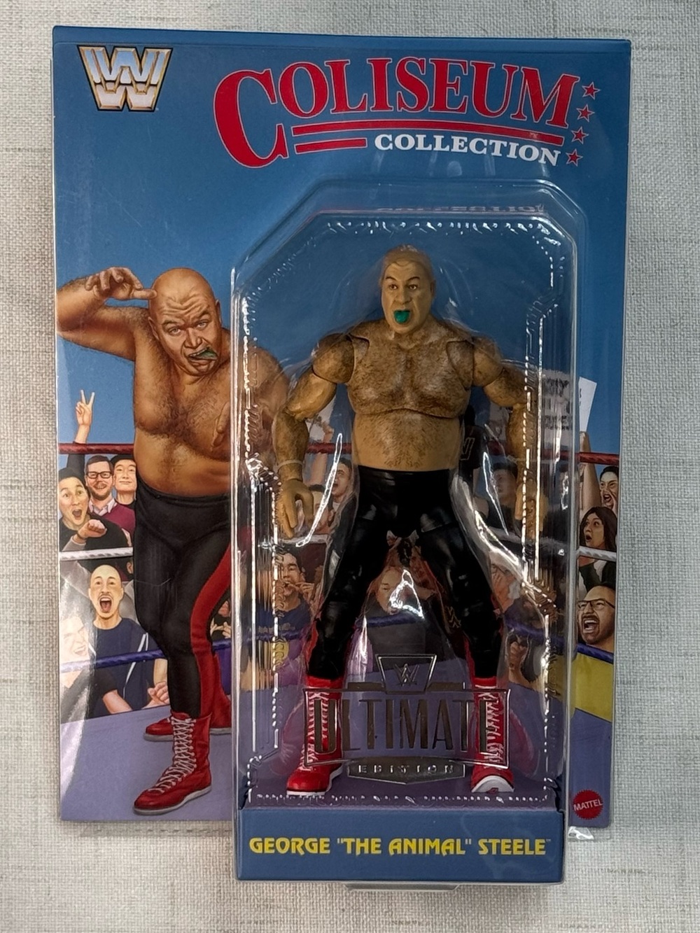 2023 WWE Mattel Ultimate Edition Coliseum Series 3 George "The Animal” Steele